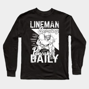 American Football Player Offensive Lineman Gift Long Sleeve T-Shirt